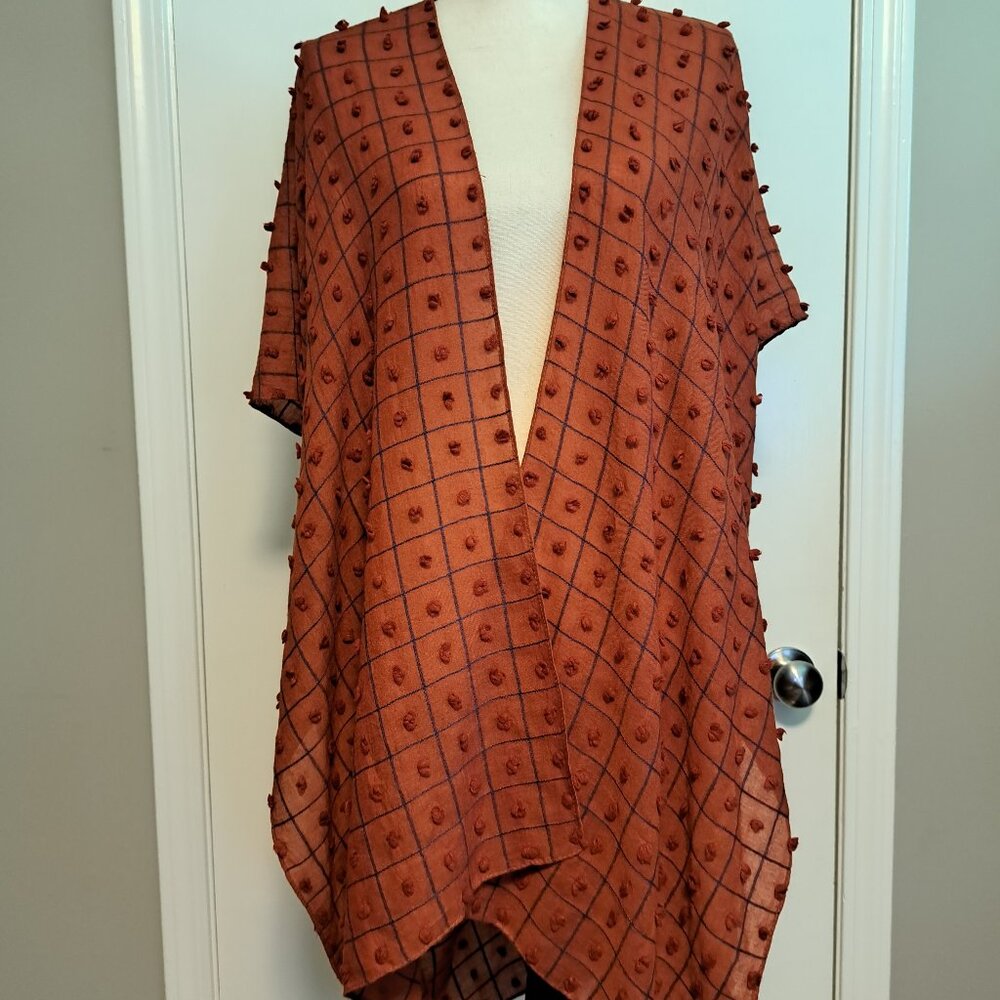 Do Everything In Love Textured Kimono